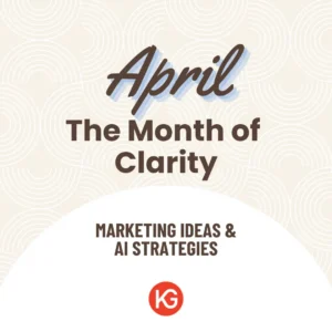 April Marketing Ideas & AI Strategies blog cover