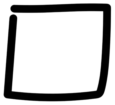 hand drawn square