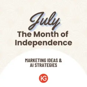 July Marketing Ideas & AI Strategies blog cover