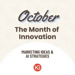 October Marketing Ideas & AI Strategies blog cover