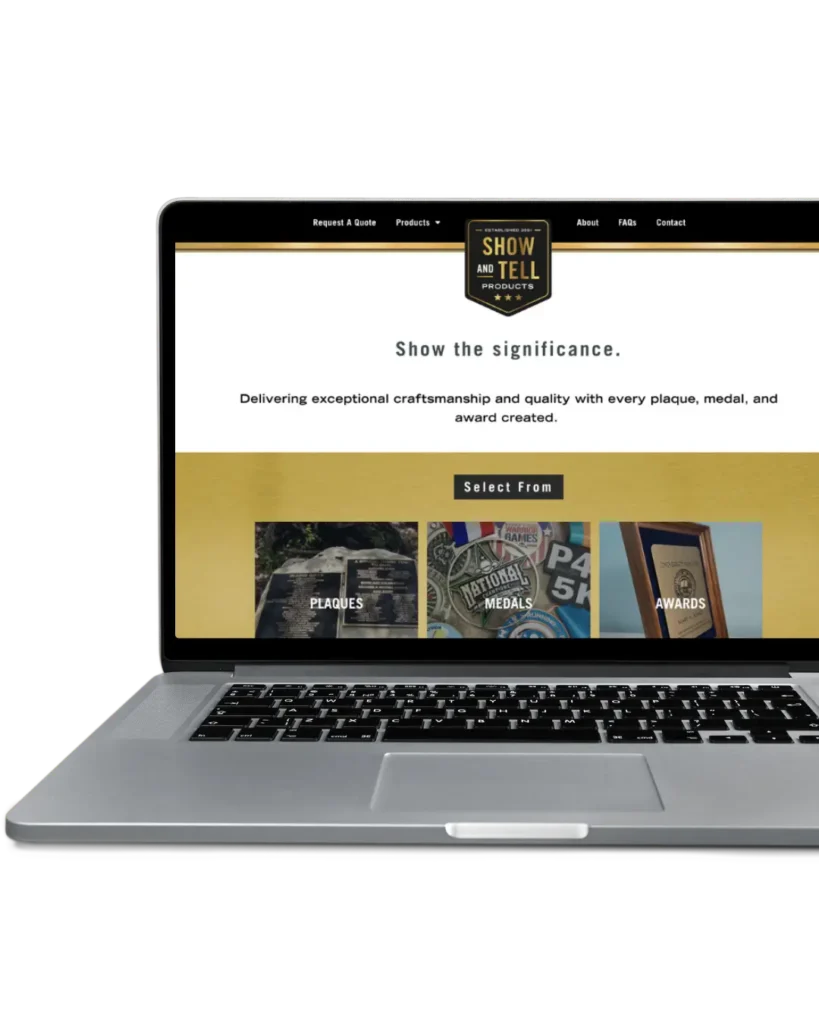 Show and Tell Website Design (1)