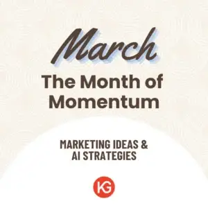 March Marketing Ideas blog cover